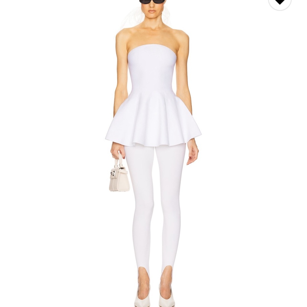 HELSA Peplum Knit Top